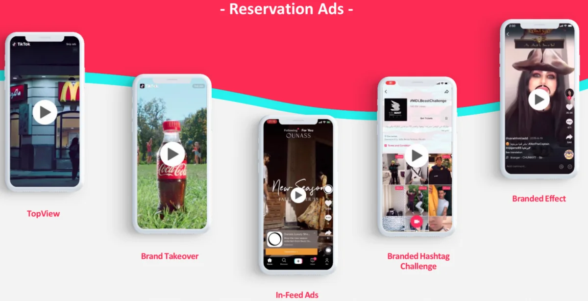TikTok reklam modeli 