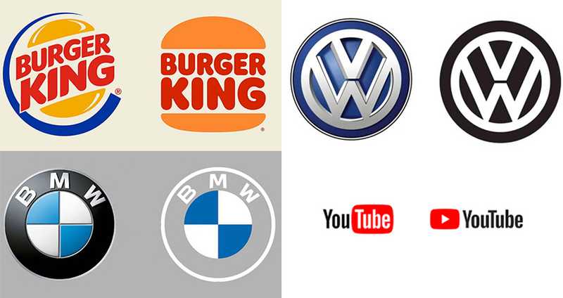 Sadeleştirilmiş Logolar